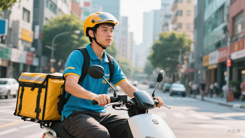 曾年入百万的房产中介,如今兼职跑外卖